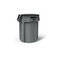BASURERO BRUTE GRIS 121 LITROS
