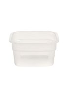 RECIPIENTE GRADUADO CUADRADO POLIPROPILENO  0.5 LT