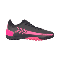 ZAPATILLAS DE BABYFÚTBOL SOCCER NEGRO/FUCSIA ADULTO | SB-3