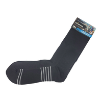 CALCETAS DE FUTBOL OLYMPHUS BLACK ADULTO 1014017901