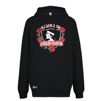 POLERÓN STREET MACHINE COLO-COLO URBANO HOODIE ROSAS AMOR ETERNO | CCPOLI2544NE