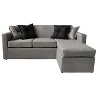 Seccional Reversible Akira Gris Perla