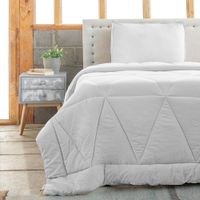 Juego Plumon Comforter KING Nautica Home Blanco