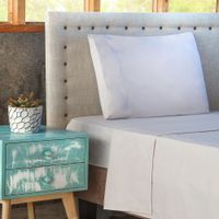 Juego de Sabanas 1 5 pl lisas Microfibra 95gsm Nautica Home Beige