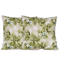 Set 2 cojines Lona Española Cayena 50x50 BEIGE