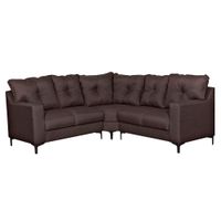 Seccional Belga esquinero Chocolate 210x210 X 95