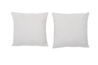 Set 2 Cojines Felpa de 40x40 Ivory