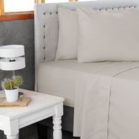 Jgo.Sábanas Polycotton Super King -144 hilos 4 piezas - Beige
