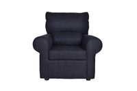 Sillon 1C Beron  Chenille  95x90x100 cm  Gris osc