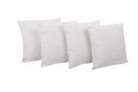 Set 4 Cojines Felpa de 40x40 Gris