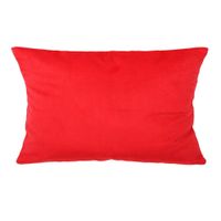 Cojin Felpa New Velvet  30X60 ROJO