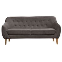 Sofa Norway Felpa Gris Oscuro 185x87x90