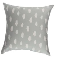 Set 2 Cojines Lona Nube Gris 50x50 cm