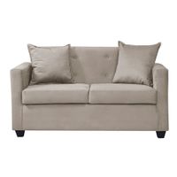 Sofa 2c Gramado Felpa Beige 130x70x83