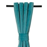 Cortina Felpa New Velvet 140x220 Cm Turquesa