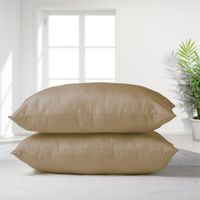 Set 2 almohadas premium Eco colores 50x70 BEIGE