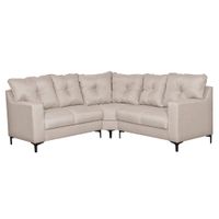 Seccional Belga esquinero Beige 210x210 X 95