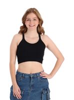 Crop Top Juvenil Sin costura Caffarena