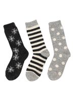 Calcetin medio Angora Pack 3 Caffarena