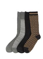 Calcetín Pack 4 Medio algodón Caffarena