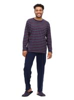 Pijama Largo Azul Mota