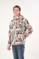 Poleron Mini sherpa full cierre y gorro Crudo wi8312 Polemic