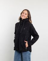 Poleron mujer polar sherpa Textura hot print Polemic