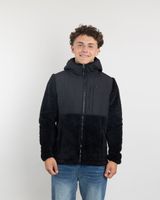 Poleron niño Polar Shaggy aplicación tela con gorro Polemic