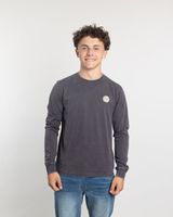 Polera manga larga juvenil con proceso y estampado Polemic