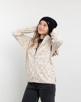 Poleron mujer polar Fantasia medio cierre Leaf Polemic