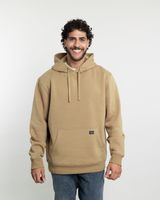 Poleron tipo canguro sin cierre Invierno Ocre POLEMIC