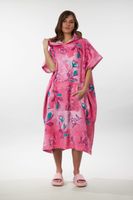 PONCHO TOALLA MUJER PLAYA SURF US0224 POLEMIC