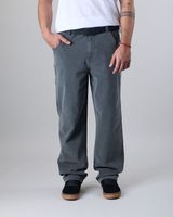 Pantalón Carpintero Hombre Twill procesado Gris XV4760 Polemic