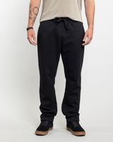 Jogger franela sin puños Standar Fit Negro Polemic