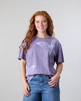 Polera Mujer Algodón Mariposa Relaxed Fit Polemic