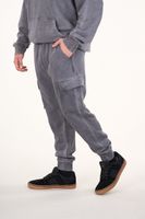 Pantalon Jogger Cargo franela Gris wi4702 Polemic
