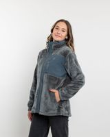 Poleron mujer Polar shaggy bonded Verde Verde Polemic