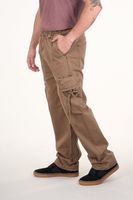Pantalon cargo Twill procesado Relaxed Café wi4755 Polemic