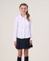 Blusa escolar niña talla 6 a 10 Polemic