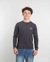 Polera manga larga juvenil algodón clasico Polemic