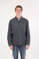 Camisa manga Larga Denim procesada wi5304 Polemic