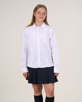 Blusa escolar niña talla 12 a 18 Polemic