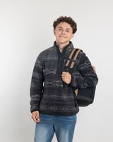 Polerón Juvenil Mini Sherpa estampado sin gorro Polemic