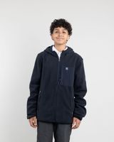 Poleron Escolar Micropolar Cierre Y Gorro (6-10) Polemic