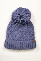 Gorro de lana mujer con pompon Polemic
