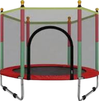 Cama elastica Trampolin Para Niños Rojo 120X110
