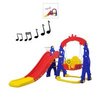 Columpio Resbalin Musical 3 en 1 Tricolor