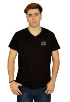 Polera Joao II Cuello V Negra Peroé