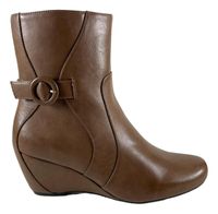 Botin Naturalizer Taupe Mujer Emma Cuero Pu