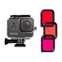 Carcasa Buceo Impacto mas Kit Filtros para GoPro